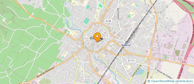 localisation de l'entreprise MADAME CELINE VERONIQUE BREUT à BEAUNE