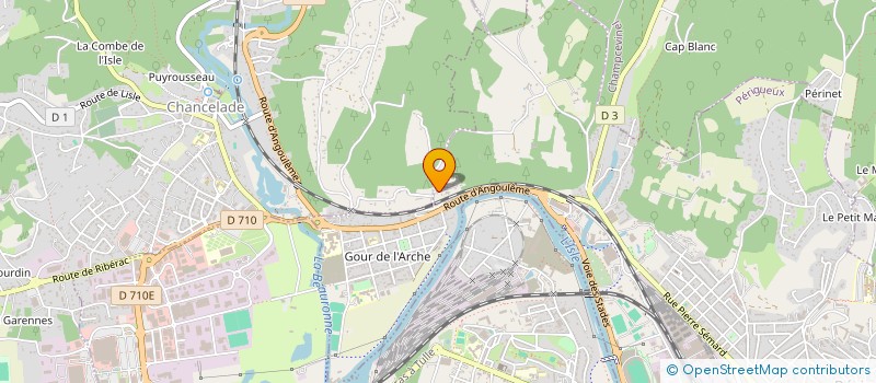 localisation de l'entreprise MADAME CELINE VERSAVEAU  SANILHAC