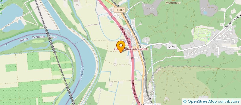 localisation de l'entreprise MADAME CELINE VIANY  MORNAS