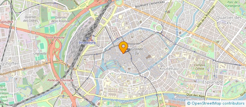 localisation de l'entreprise MADAME CELINE VICENTE à STRASBOURG
