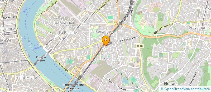 localisation de l'entreprise MADAME CELINE VIDAL  FLOIRAC