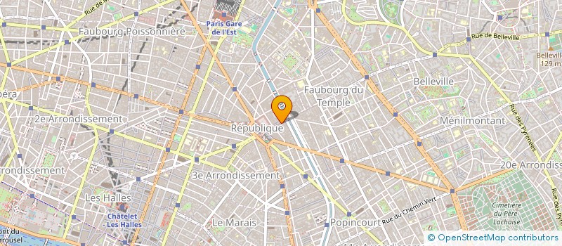 localisation de l'entreprise MADAME CELINE VIDAL  PARIS