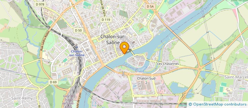 localisation de l'entreprise MADAME CELINE VIE  CLUNY