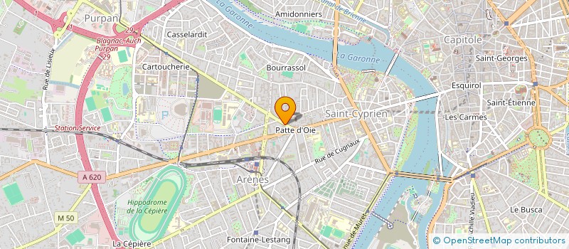 localisation de l'entreprise MADAME CELINE VIGIE à TOULOUSE