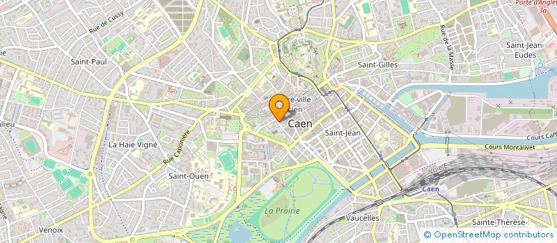 localisation de l'entreprise MADAME CELINE VIGNON à CAEN
