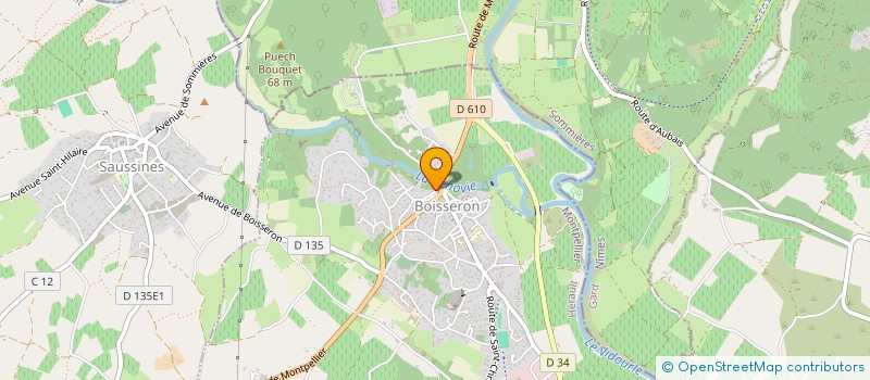 localisation de l'entreprise MADAME CELINE VILLARD  BOISSERON