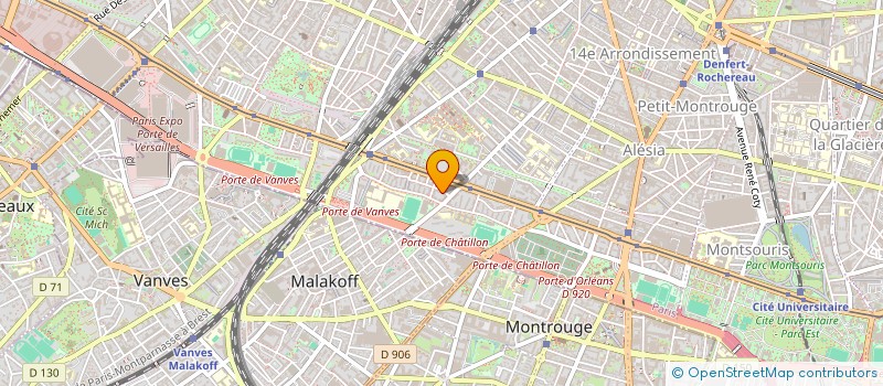 localisation de l'entreprise MADAME CELINE VITELA  PARIS