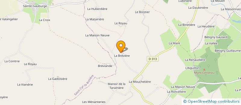 localisation de l'entreprise MADAME CELINE VOISIN à PERCHE-EN-NOCE