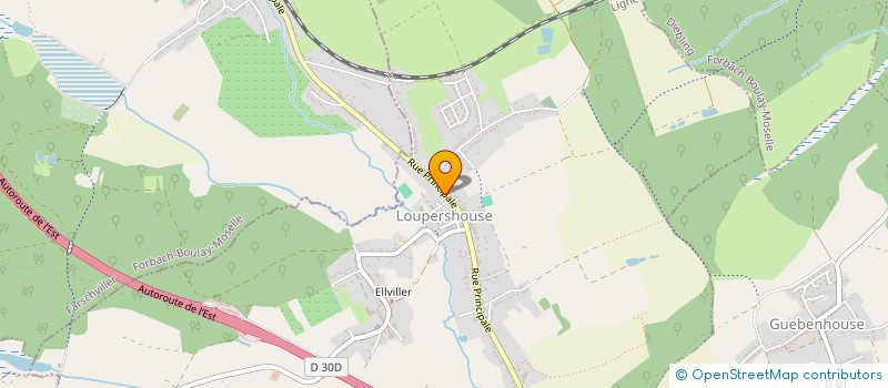 localisation de l'entreprise MADAME CELINE VOITURIER  REMERING-LES-PUTTELANGE