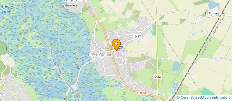 localisation de l'entreprise MADAME CELINE VRIGNAUD  L'ILE-D'OLONNE