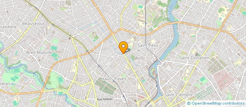 localisation de l'entreprise MADAME CELINE VU à NANTES