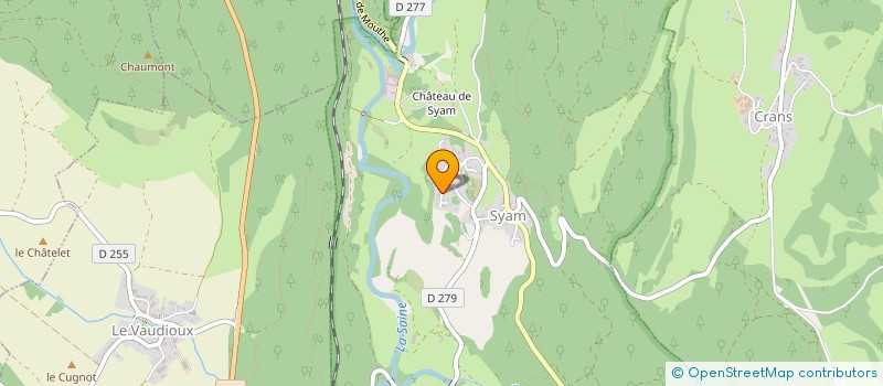 localisation de l'entreprise MADAME CELINE VUILLET A CILES  SYAM