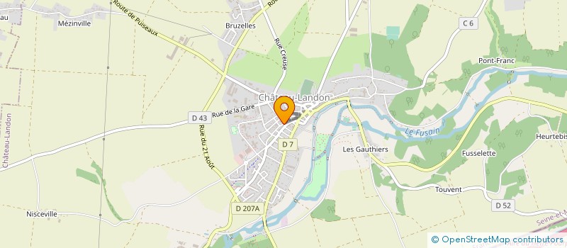 localisation de l'entreprise MADAME CELINE WAECKEL à CHATEAU-LANDON