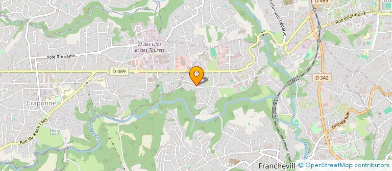 localisation de l'entreprise MADAME CELINE WALLUT  FRANCHEVILLE