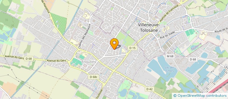 localisation de l'entreprise MADAME CELINE WATERKEYN  FROUZINS