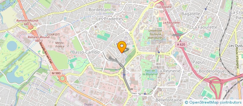 localisation de l'entreprise MADAME CELINE WEI à TOULOUSE