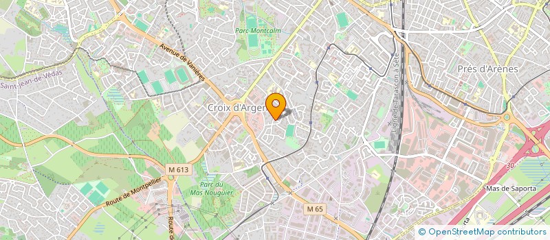 localisation de l'entreprise MADAME CELINE WICKER à MONTPELLIER