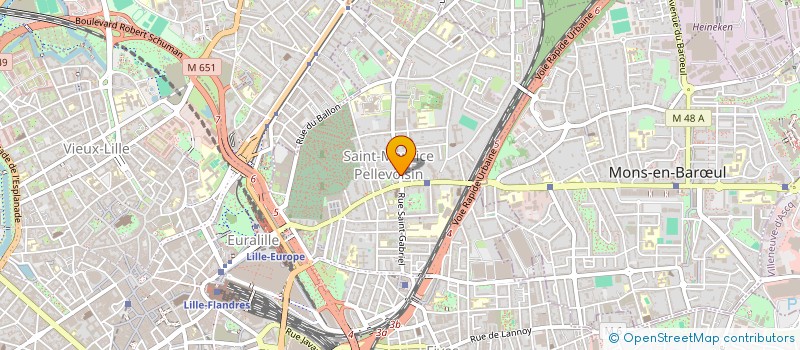 localisation de l'entreprise MADAME CELINE WILTGEN à LILLE