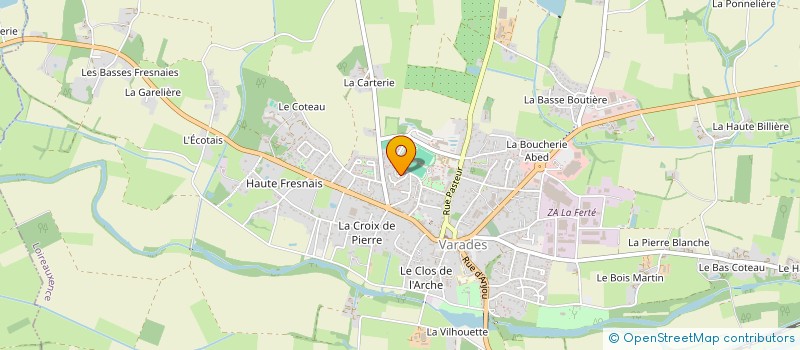localisation de l'entreprise MADAME CELINE WOJCIK à LOIREAUXENCE