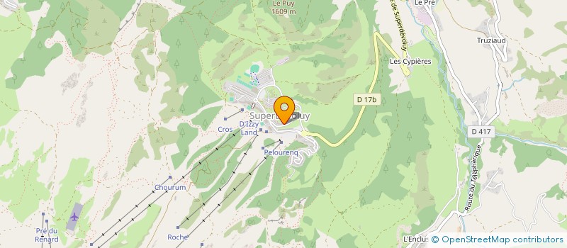 localisation de l'entreprise MADAME CELINE WYGANOWSKI  DEVOLUY