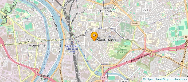 localisation de l'entreprise MADAME CELINE YILDIRIM à SAINT-DENIS