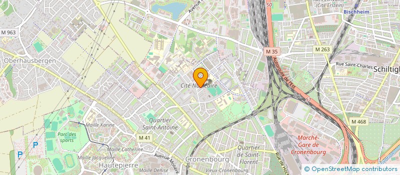 localisation de l'entreprise MADAME CELINE YILDIZ à STRASBOURG