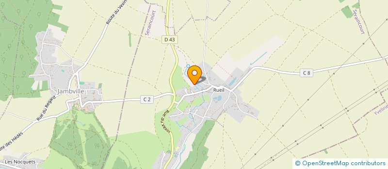 localisation de l'entreprise MADAME CELINE YSARD  SERAINCOURT