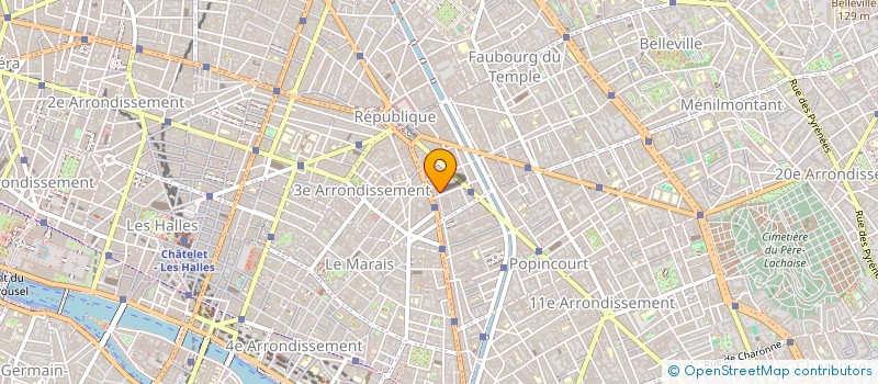 localisation de l'entreprise MADAME CELINE YUCE  PARIS