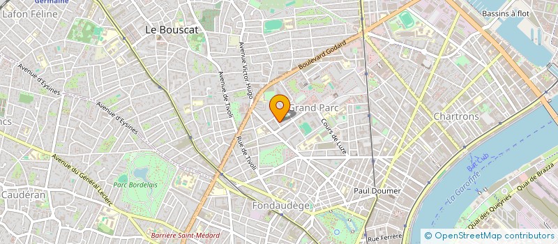localisation de l'entreprise MADAME CELINE ZABALETA à BORDEAUX