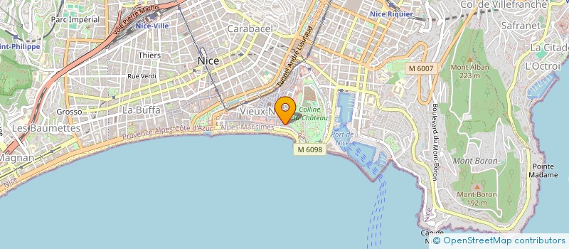 localisation de l'entreprise MADAME CELINE ZARKA  NICE