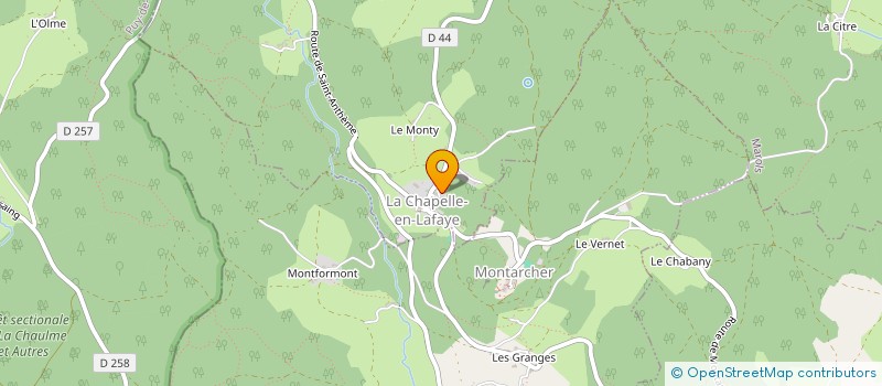 localisation de l'entreprise MADAME CELINE ZARLI  LA TOURETTE