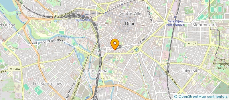 localisation de l'entreprise MADAME CELINE ZATORSKY  DIJON