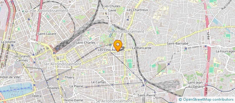 localisation de l'entreprise MADAME CELINE ZENOU à MARSEILLE