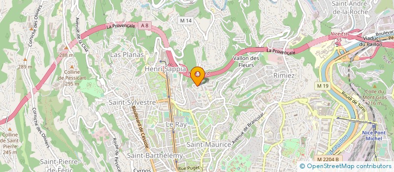 localisation de l'entreprise MADAME CELINE ZERBIB à FREJUS