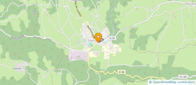 localisation de l'entreprise MADAME CELINE ZWOLINSKI  LE BOURG