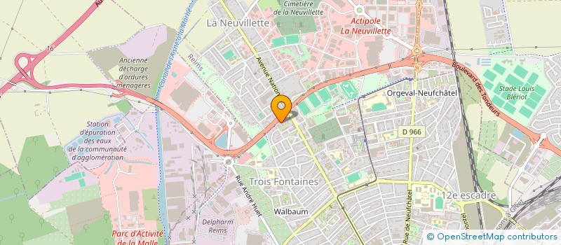 localisation de l'entreprise MADAME CELNE REGNY  REIMS