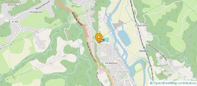 localisation de l'entreprise MADAME CELSA FABERT  USTARITZ