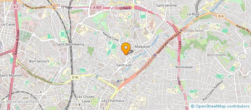 localisation de l'entreprise MADAME CELSA PERRICHET  MARSEILLE
