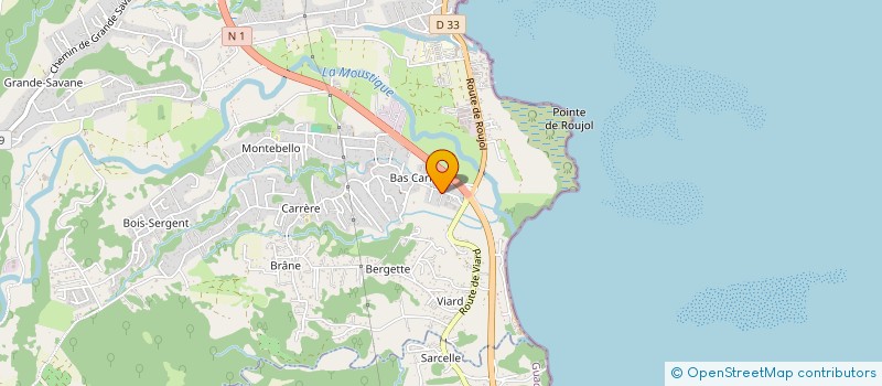 localisation de l'entreprise MADAME CELUTA VILOVAR  PETIT-BOURG