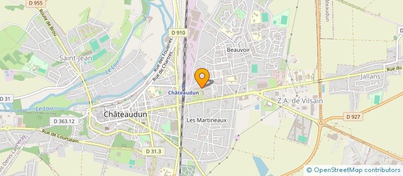 localisation de l'entreprise MADAME CELYA HERMELIN-PASQUIER à CHATEAUDUN
