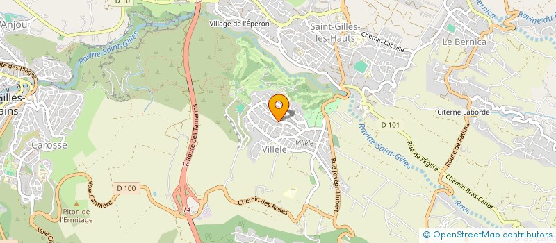 localisation de l'entreprise MADAME CELYA HUBER  SAINT-PAUL