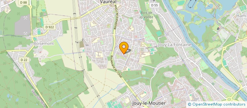 localisation de l'entreprise MADAME CELYNDA JOSEPH  VAUREAL