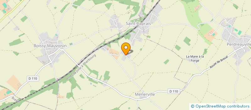 localisation de l'entreprise MADAME CEMILLIA CHAABI  MENERVILLE