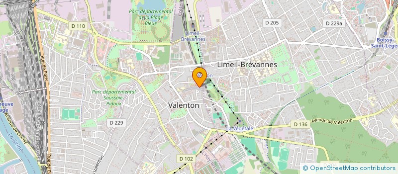 localisation de l'entreprise MADAME CENDRA ATCHIEPO  VALENTON