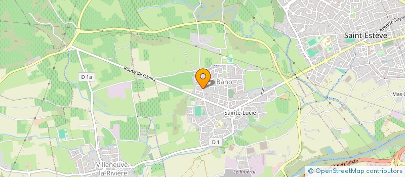 localisation de l'entreprise MADAME CENDRA RIBEIRO  BAHO