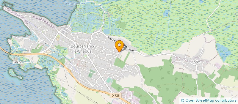 localisation de l'entreprise MADAME CENDRINE BAGNOL  BOURCEFRANC-LE-CHAPUS