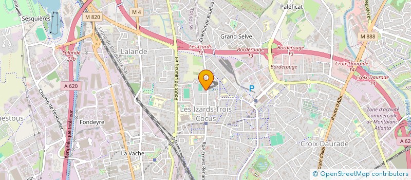 localisation de l'entreprise MADAME CENDRINE BLOGET à TOULOUSE