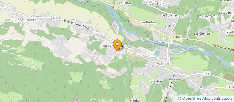 localisation de l'entreprise MADAME CENDRINE BOUARD  MORILLON