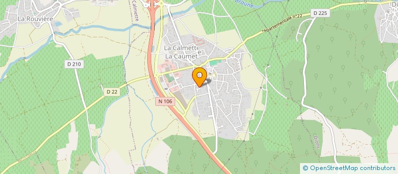 localisation de l'entreprise MADAME CENDRINE CAMP  BRIGNON