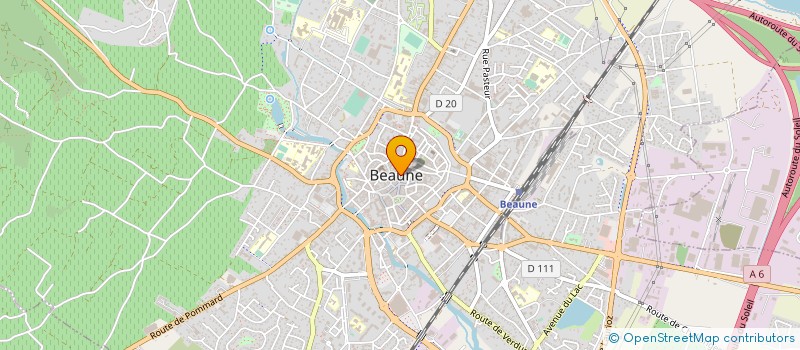 localisation de l'entreprise MADAME CENDRINE CHRISTOL à BEAUNE